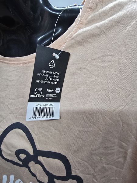 Нічна сорочка жіноча L, XL Хело Кіті 3669 фото