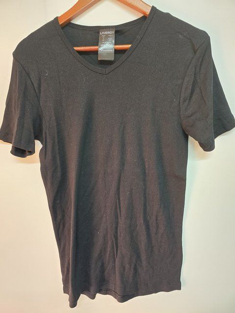Футболка чоловіча чорна M, L, XL. Livergy 2493 фото